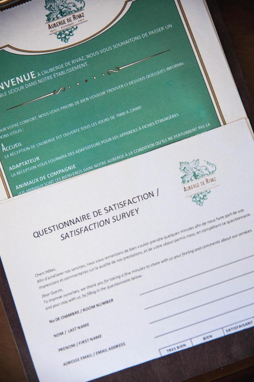 Auberge De Rivaz 외부 사진